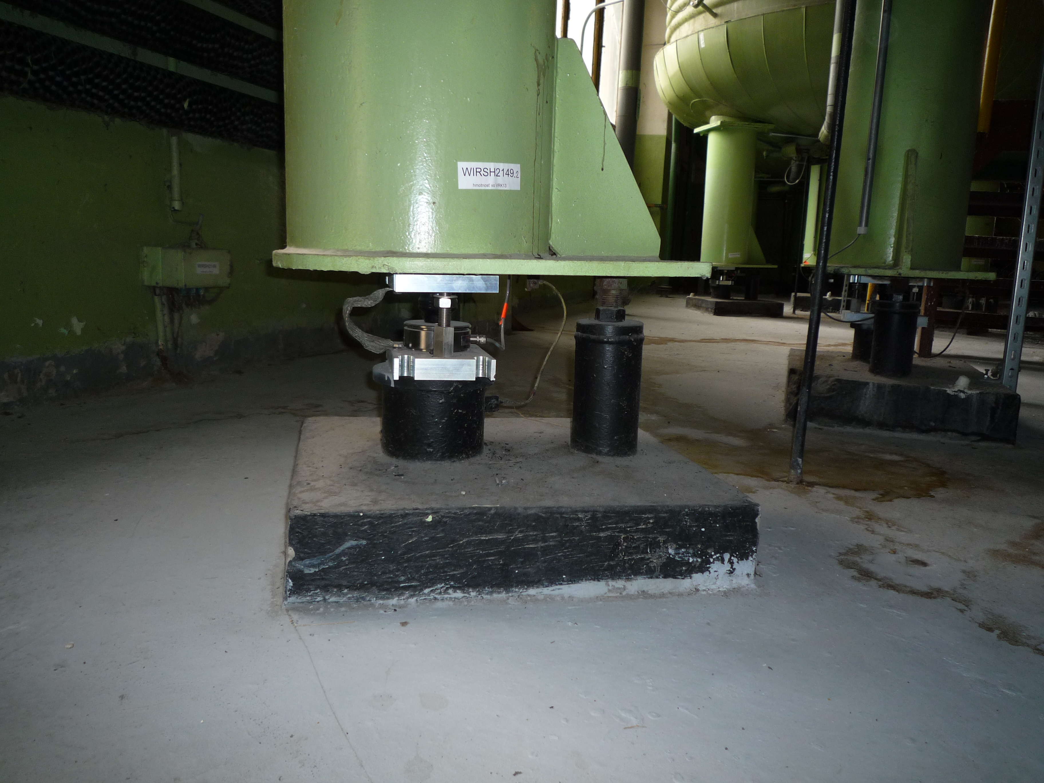 Tenzometer rozpúšťacieho kotla